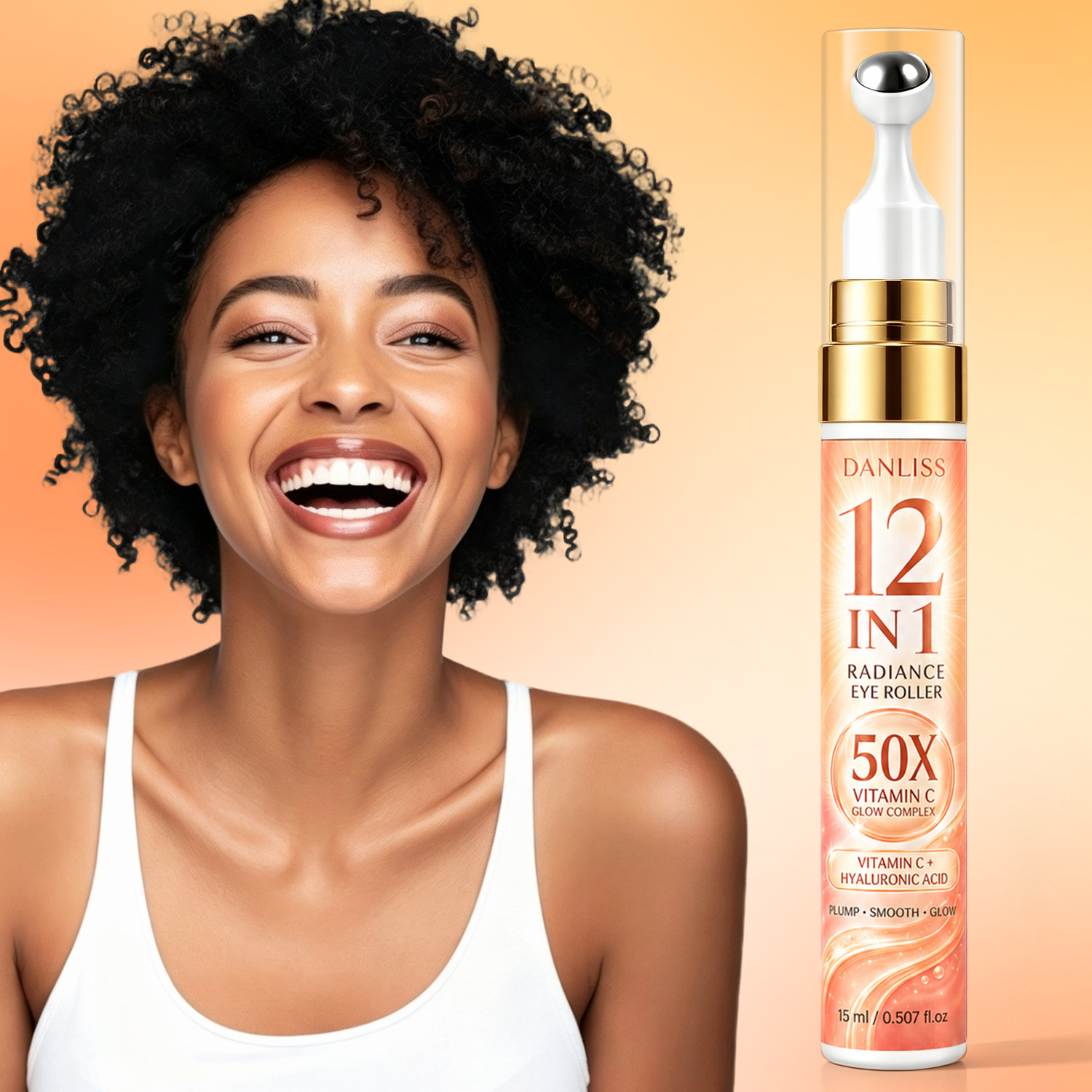 Vitamin C Serum - Сыворотка-роллер для глаз 12 в 1