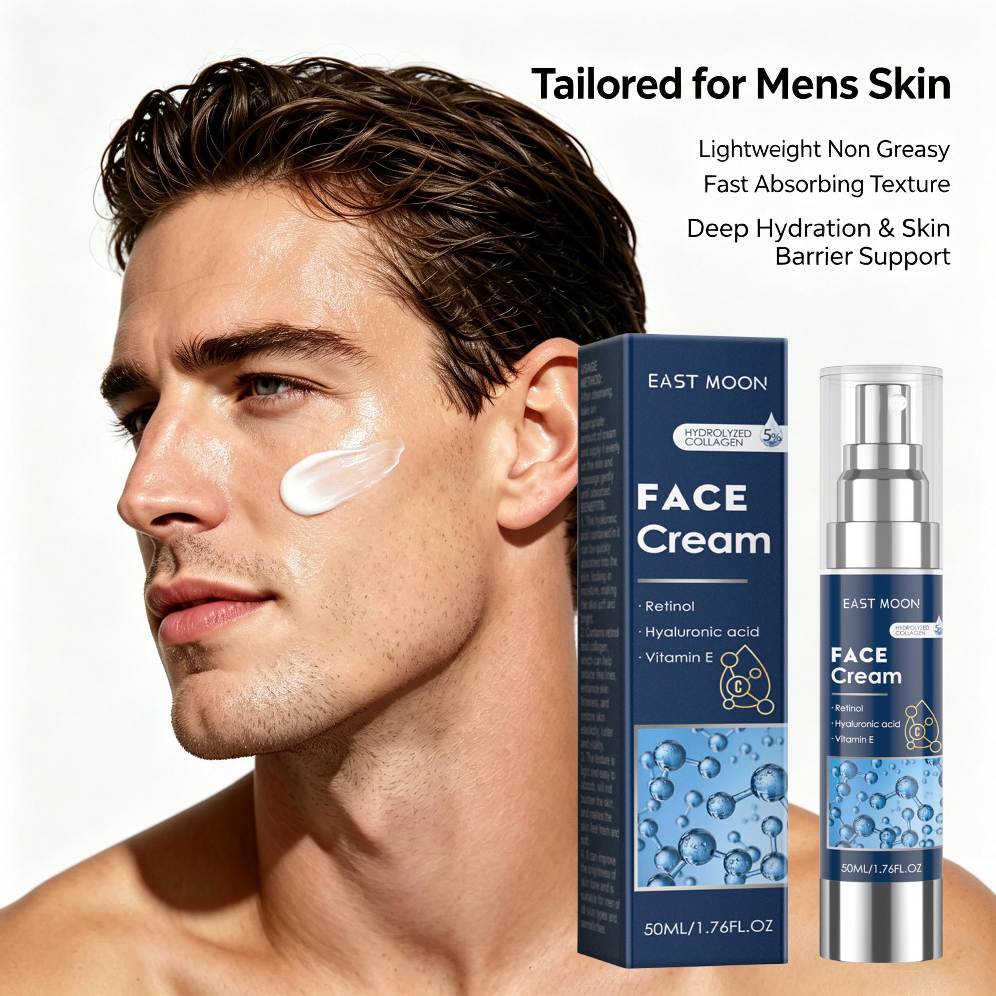 Retinol Cream - Мужской крем для лица с ретинолом