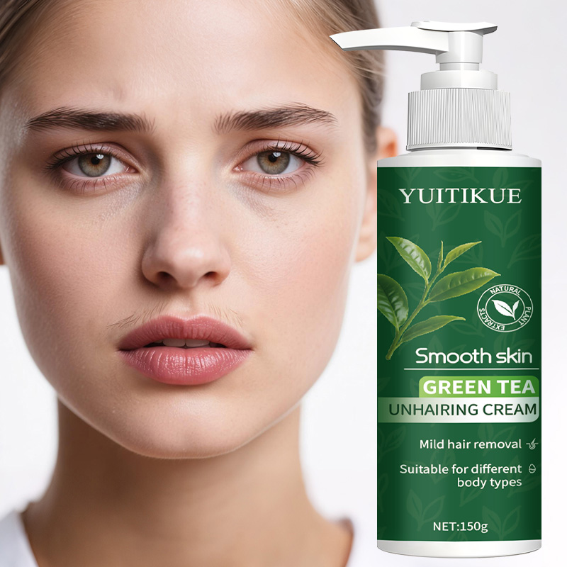 Body Lotion - Крем для депиляции YUITIKUE с зеленым