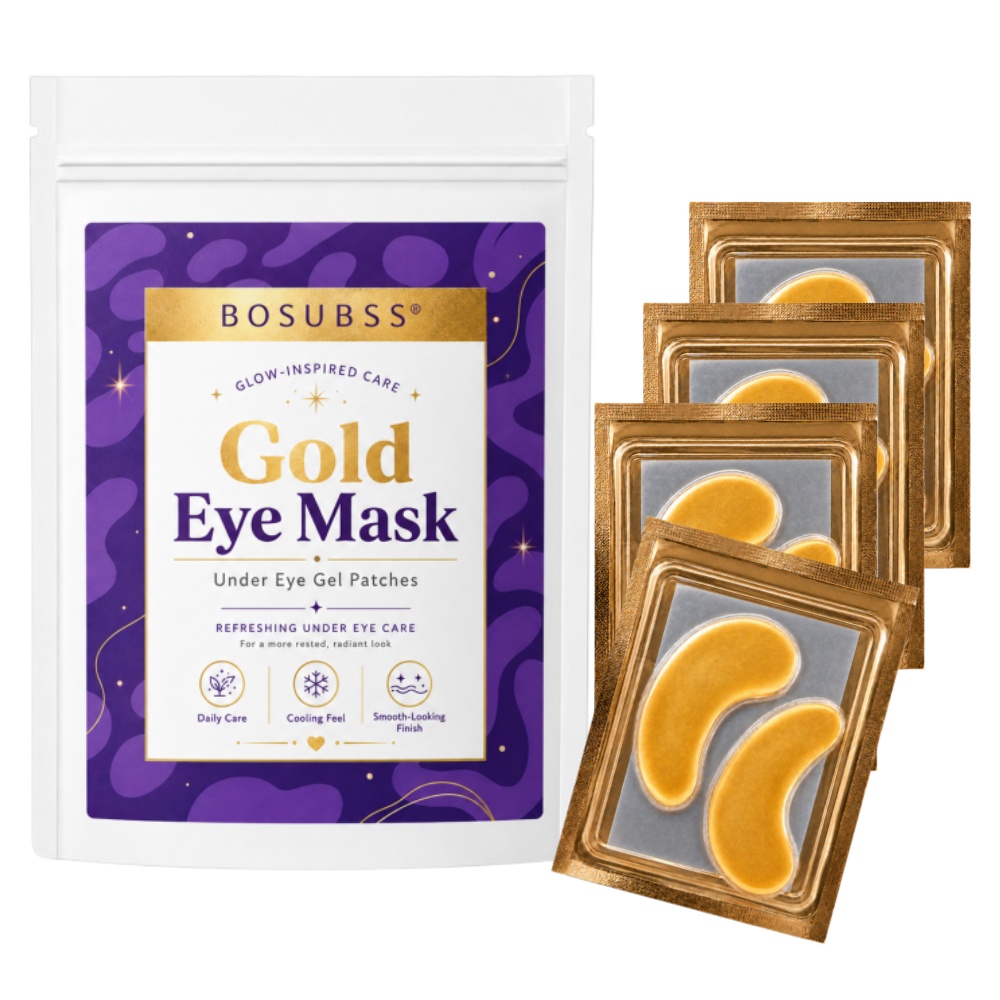 Face Oil - BOSUBSS 24K Золотая маска для глаз,