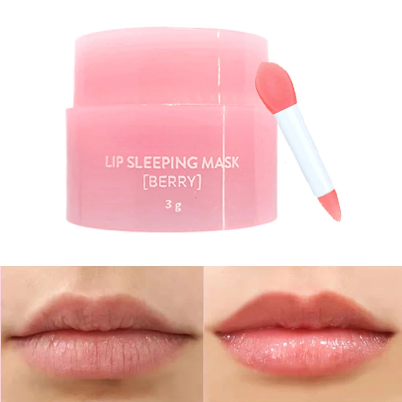 Night Cream - 3 г Корейская маска для губ,