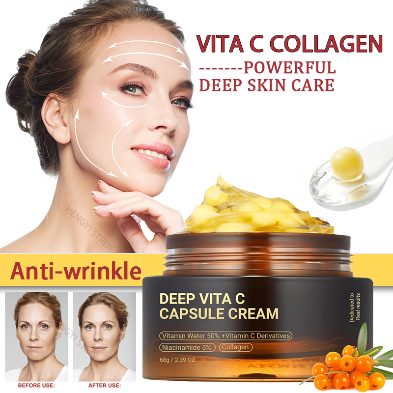 Night Cream - Капсульные кремы с витамином С против