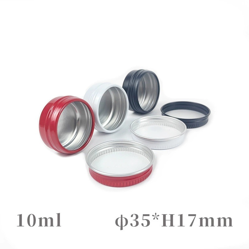Lip Balm - 200 шт. миниатюрных металлических круглых баночек