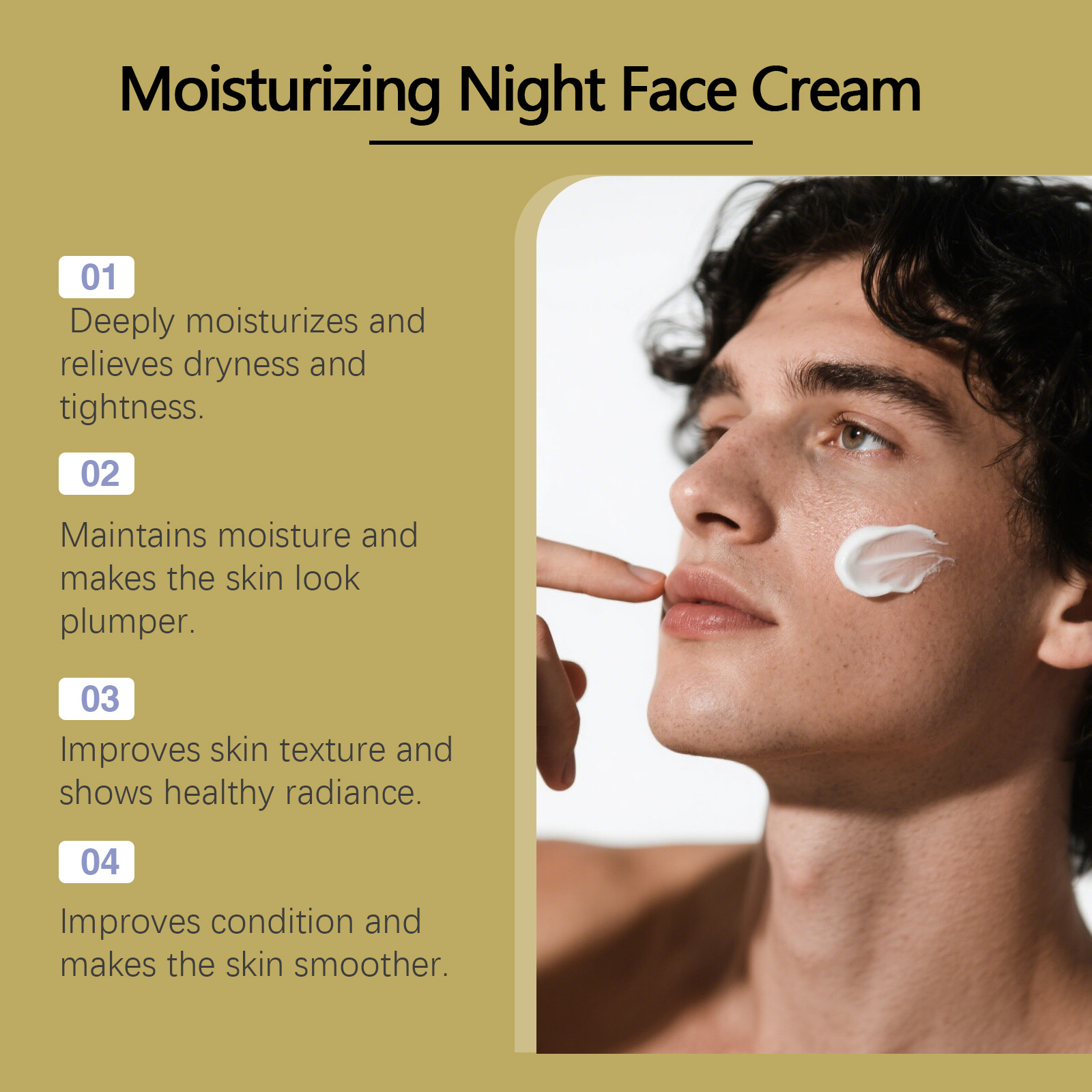 Мужской крем для лица для моло – обзор и цена Night Cream
