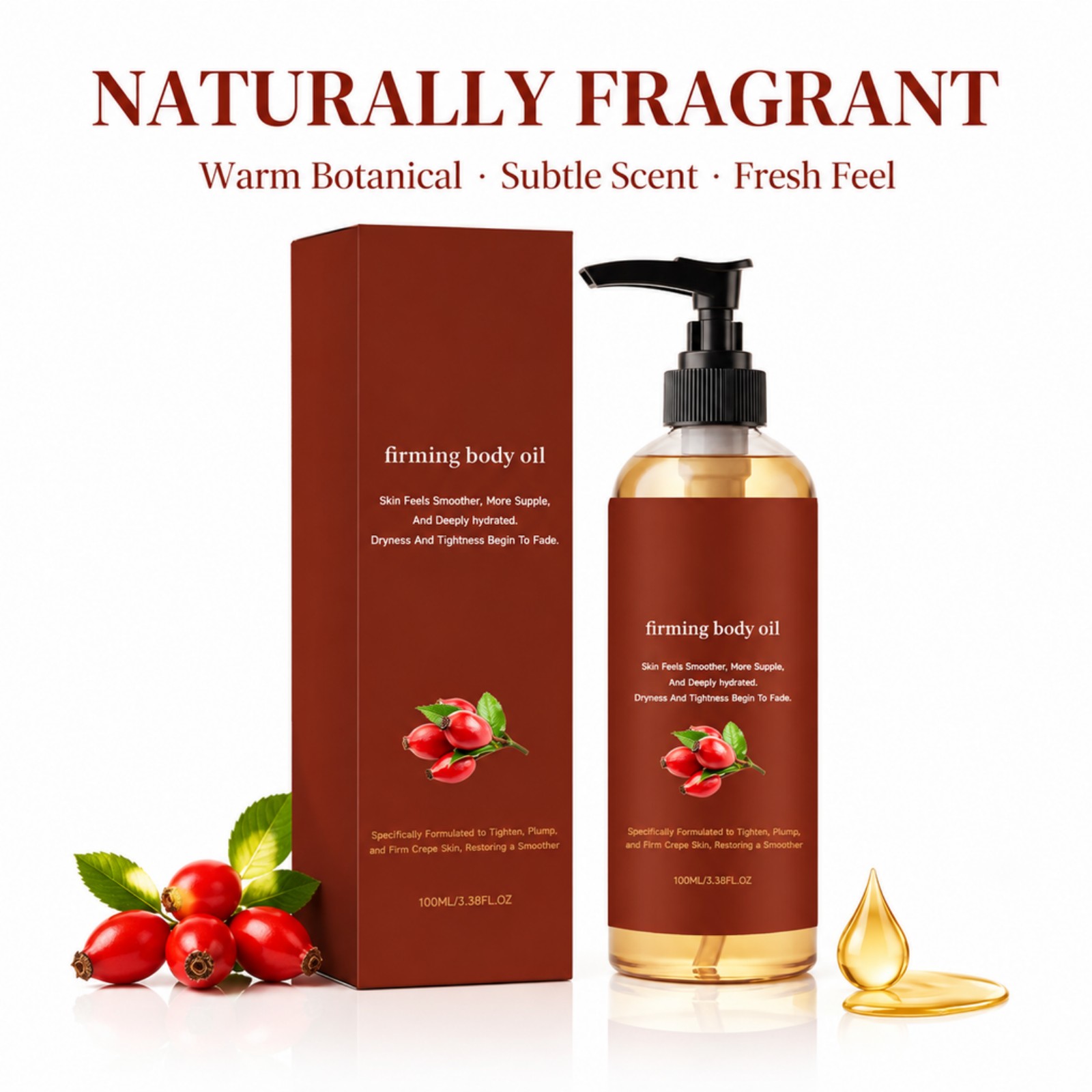 Укрепляющее масло для тела с э – обзор и цена Face Oil Rosehip