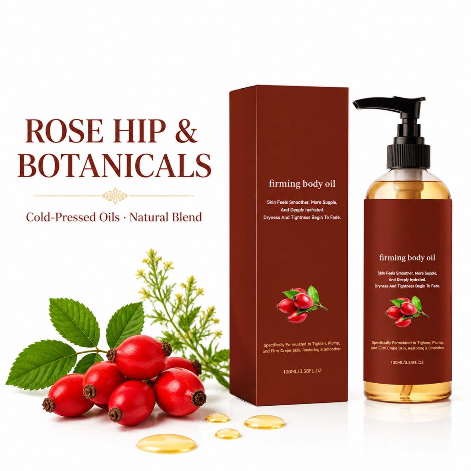 Укрепляющее масло для тела с э – обзор и цена Face Oil Rosehip