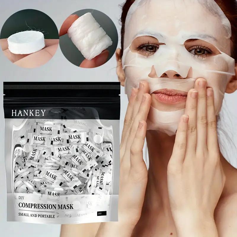100 шт. одноразовых сжатых мас – обзор и цена Face Mask Skincare