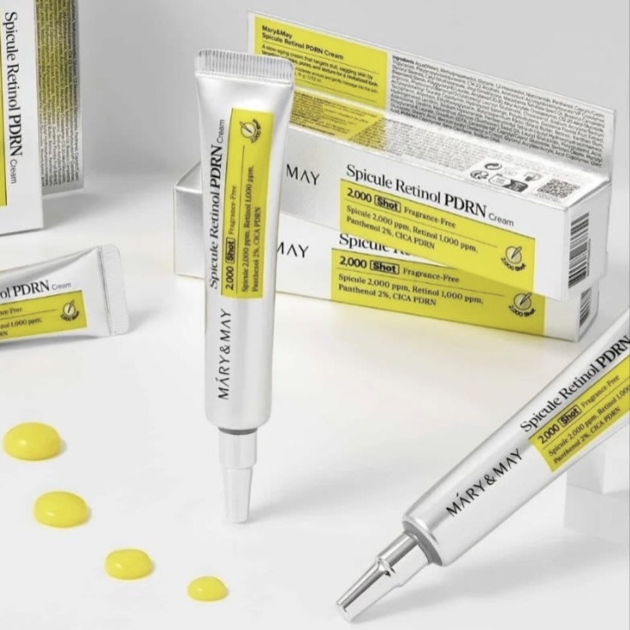 Крем Mary&May 2,000 Shot Panth – обзор и цена Retinol Cream