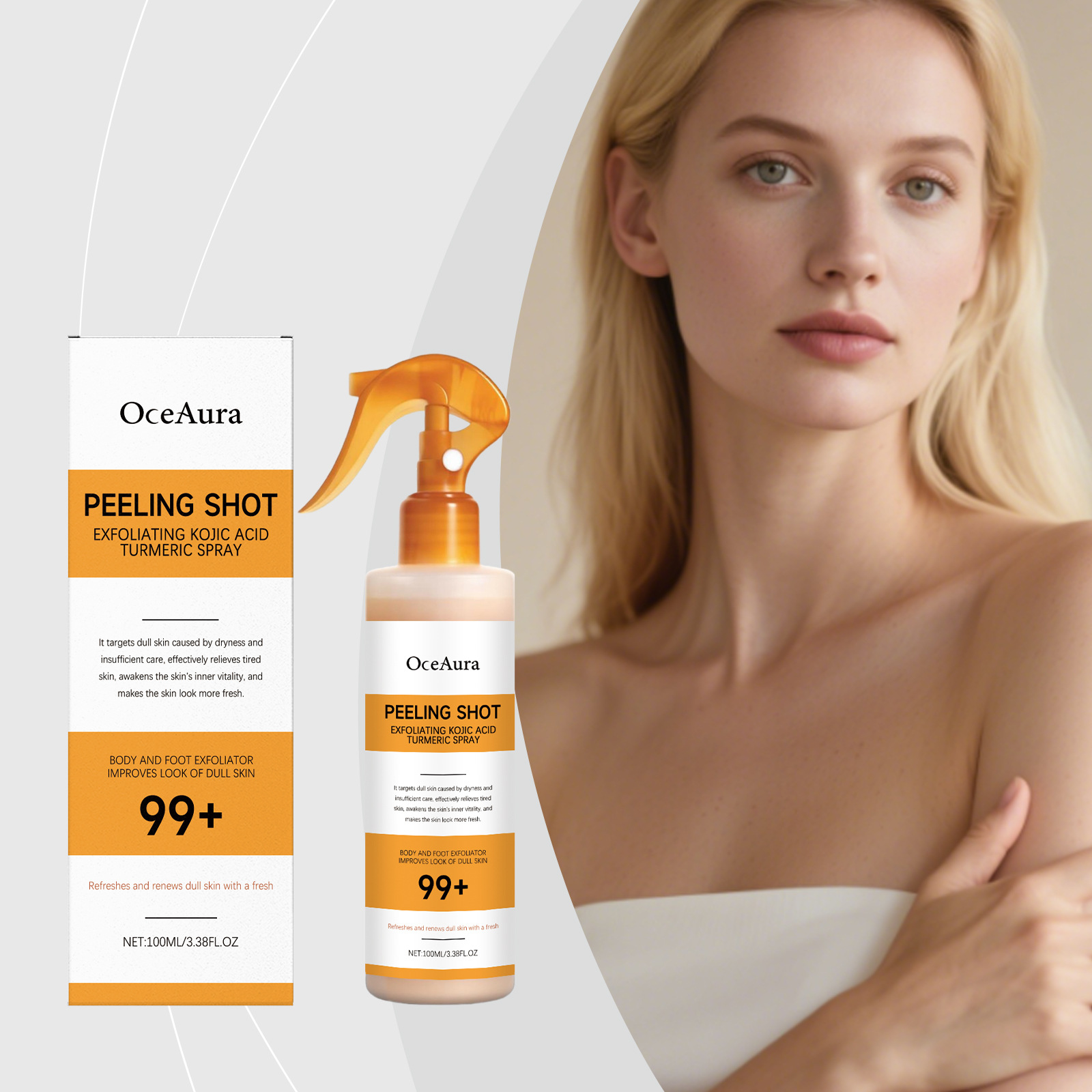 Спрей с койевой кислотой и кур – обзор и цена Skincare Glowing