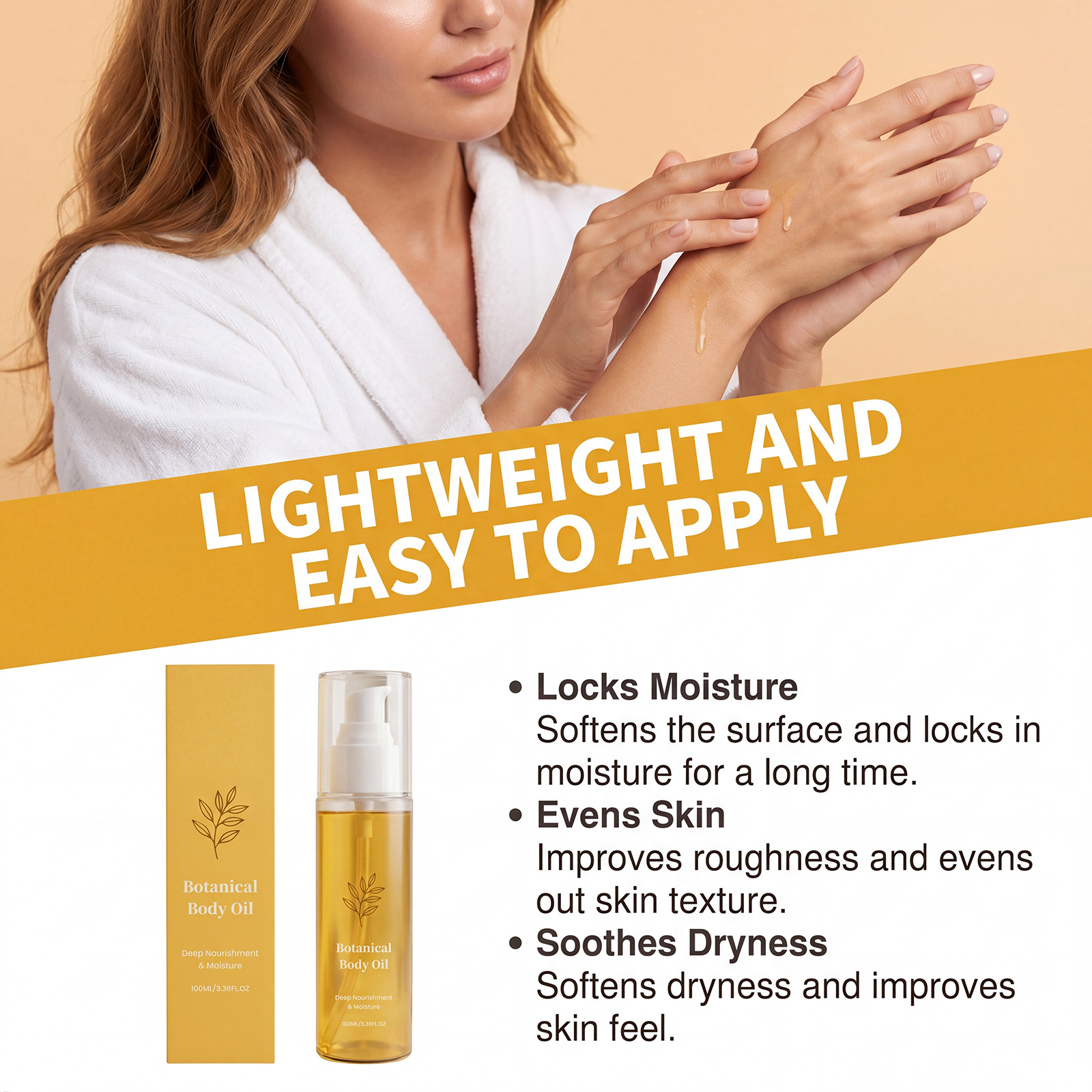 Увлажняющее масло для тела, дл – обзор и цена Skincare Glowing